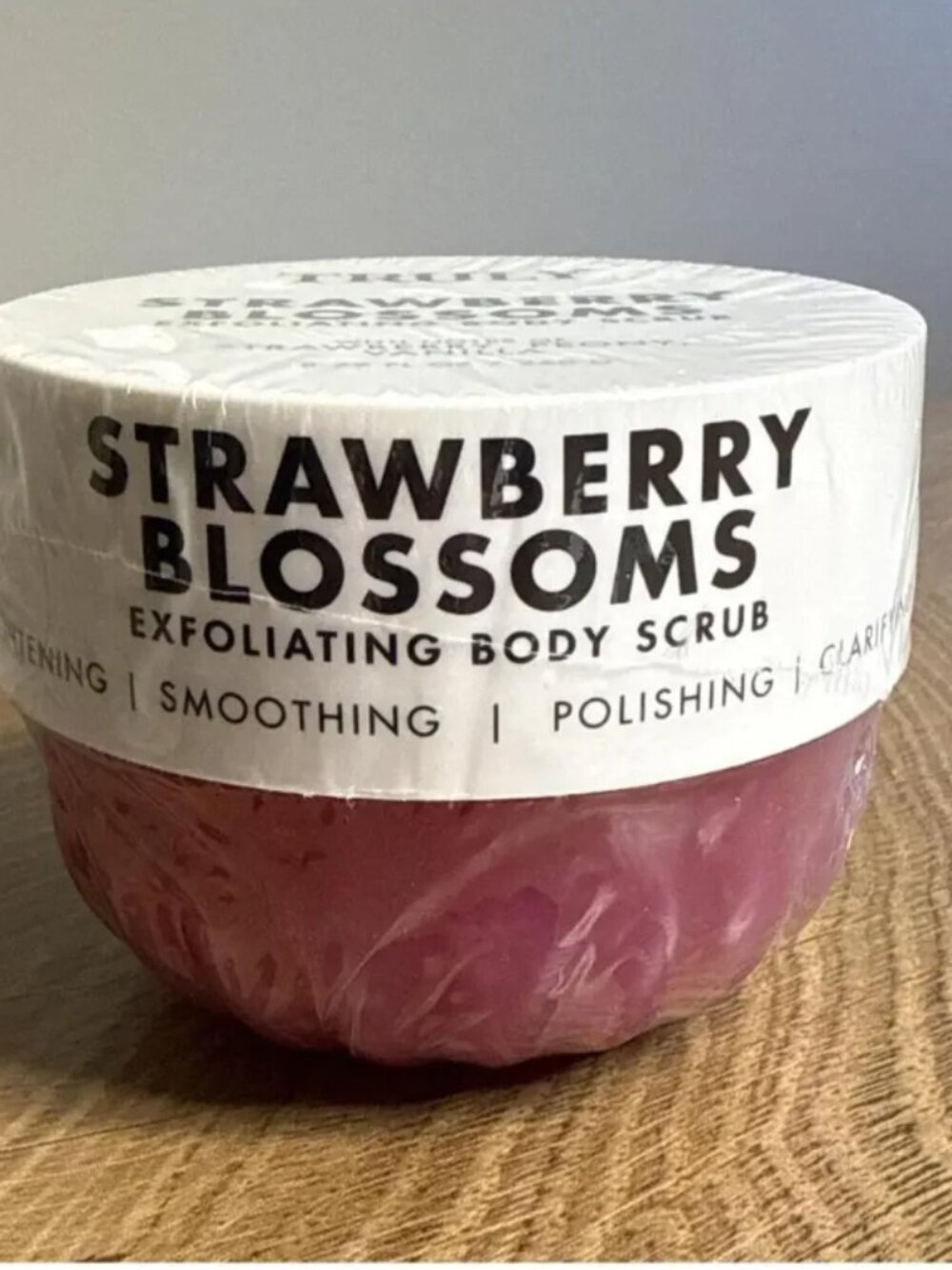 Truly Strawberry Blossoms Exfoliating Body Scrub